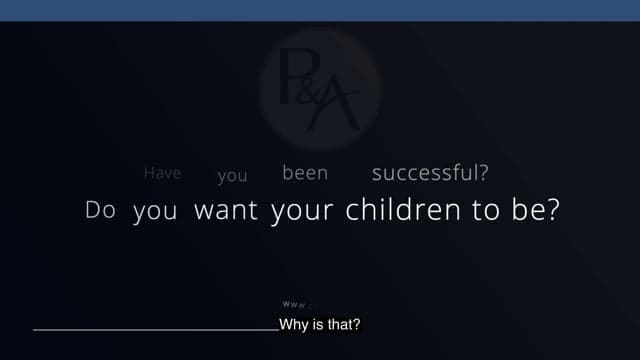 Ensuring Your Children's Future Success